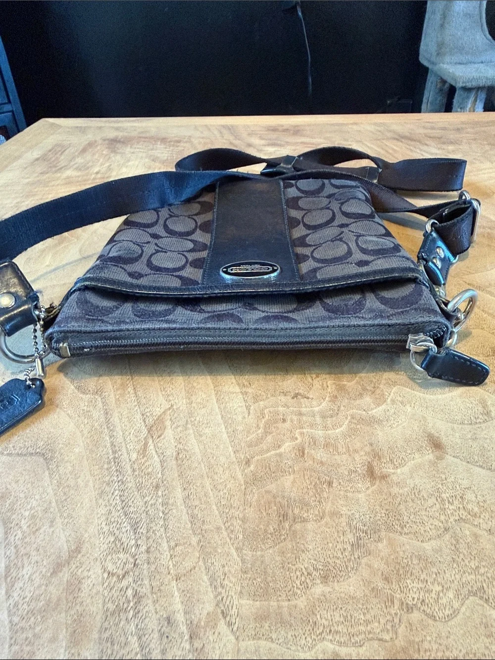 Coach Signature Canvas Crossbody Bag